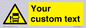 WV7193: Custom warning blindspot