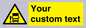 WV7193: Custom warning blindspot