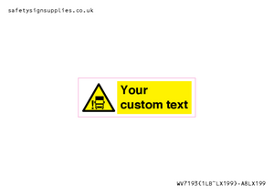 WV7193: Custom warning blindspot