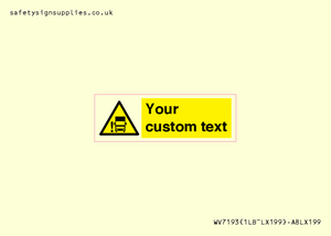 WV7193: Custom warning blindspot