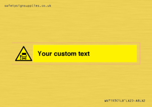 WV7193: Custom warning blindspot