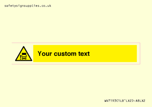 WV7193: Custom warning blindspot