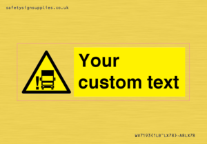 WV7193: Custom warning blindspot