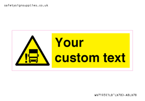 WV7193: Custom warning blindspot