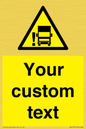 WV7193: Custom warning blindspot