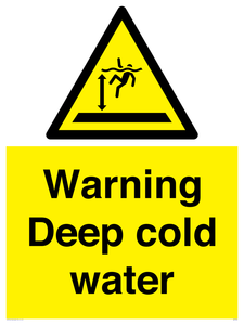 WV7326: Warning Deep cold water