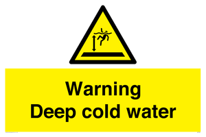 WV7326: Warning Deep cold water