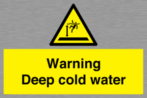 WV7326: Warning Deep cold water