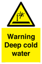 WV7326: Warning Deep cold water