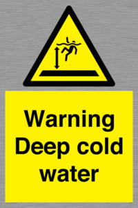WV7326: Warning Deep cold water