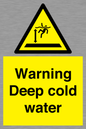 WV7326: Warning Deep cold water