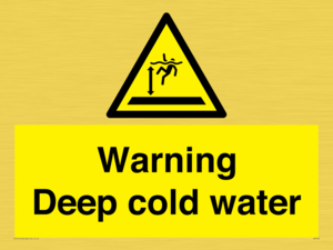 WV7326: Warning Deep cold water