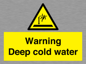 WV7326: Warning Deep cold water