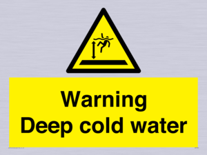 WV7326: Warning Deep cold water