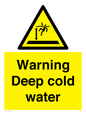 WV7326: Warning Deep cold water