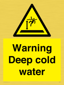 WV7326: Warning Deep cold water
