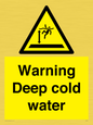 WV7326: Warning Deep cold water