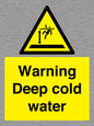 WV7326: Warning Deep cold water