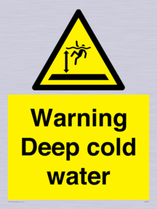 WV7326: Warning Deep cold water
