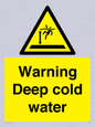 WV7326: Warning Deep cold water