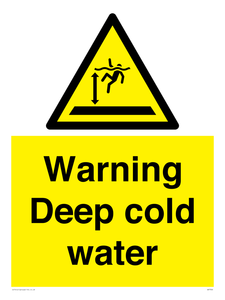 WV7326: Warning Deep cold water