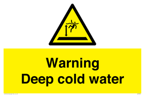 WV7326: Warning Deep cold water