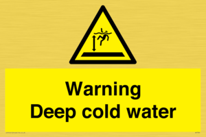 WV7326: Warning Deep cold water