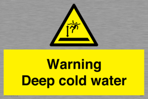 WV7326: Warning Deep cold water