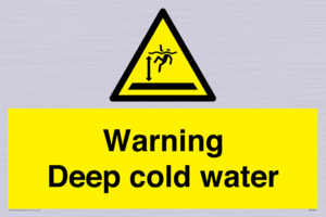 WV7326: Warning Deep cold water