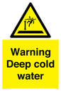 WV7326: Warning Deep cold water