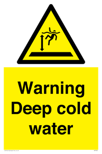 WV7326: Warning Deep cold water
