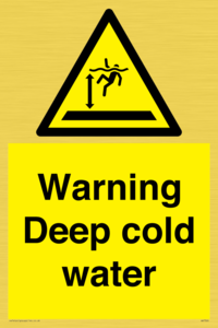 WV7326: Warning Deep cold water