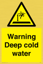 WV7326: Warning Deep cold water