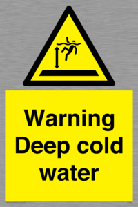 WV7326: Warning Deep cold water