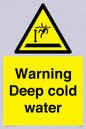 WV7326: Warning Deep cold water
