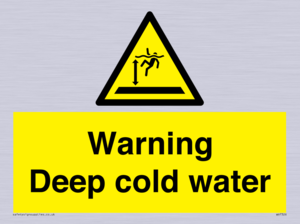 WV7326: Warning Deep cold water