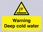 WV7326: Warning Deep cold water