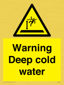 WV7326: Warning Deep cold water