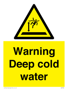WV7326: Warning Deep cold water