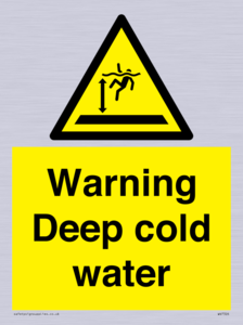 WV7326: Warning Deep cold water