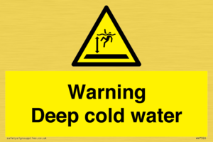 WV7326: Warning Deep cold water