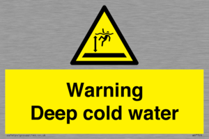 WV7326: Warning Deep cold water