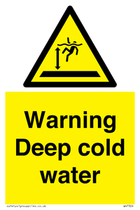 WV7326: Warning Deep cold water