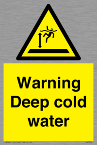 WV7326: Warning Deep cold water