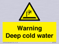 WV7326: Warning Deep cold water