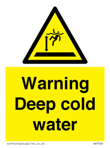 WV7326: Warning Deep cold water