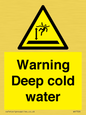 WV7326: Warning Deep cold water