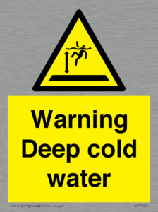 WV7326: Warning Deep cold water