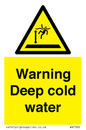 WV7326: Warning Deep cold water