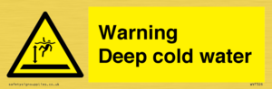 WV7326: Warning Deep cold water